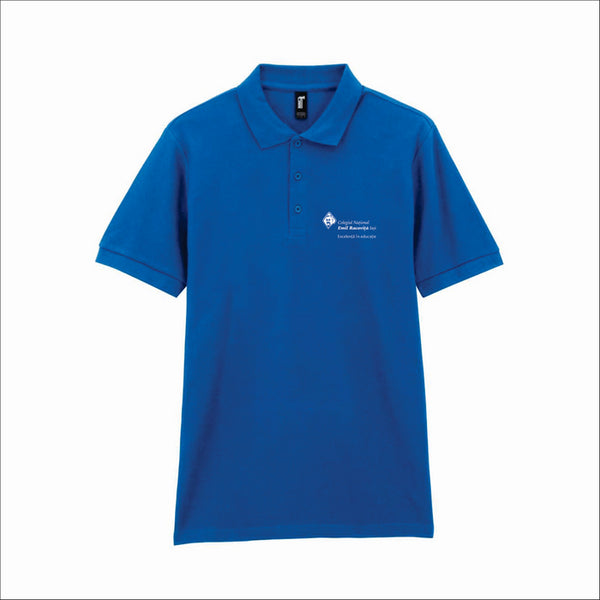 TRICOU POLO BARBATESC Gildan Premium Cotton® Double Pique GI85800, Promo Back to School, imprimat policormie ecuson fata inclus in pret*
