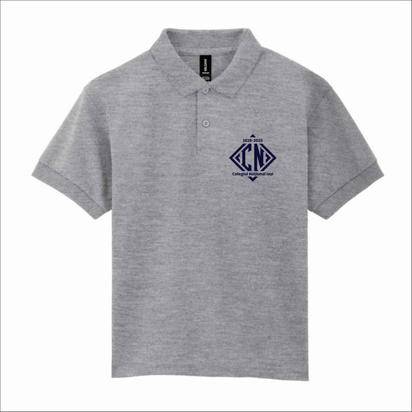 TRICOU POLO COPII Gildan Dryblend® GIB8800, Promo Back to School, imprimat policormie ecuson fata inclus in pret*