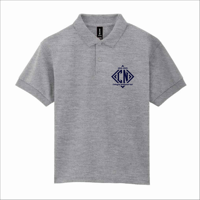 TRICOU POLO COPII Gildan Dryblend® GIB8800, Promo Back to School, imprimat policormie ecuson fata inclus in pret*