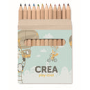 Set 12 creioane colorate "Arcolor"