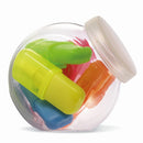 Set 5 textmarkere in borcan "Fun for five"