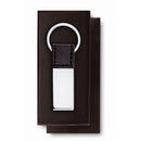 Breloc PU cu metalic "Rectanglo"