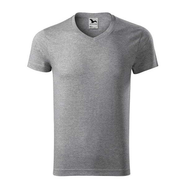 TRICOU BARBATESC Malfini Slim Fit V-neck 146