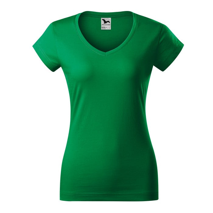 TRICOU DAMA Malfini Fit V-neck 162