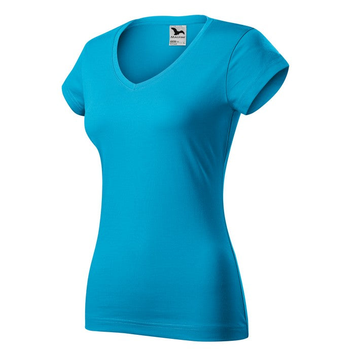 TRICOU DAMA Malfini Fit V-neck 162