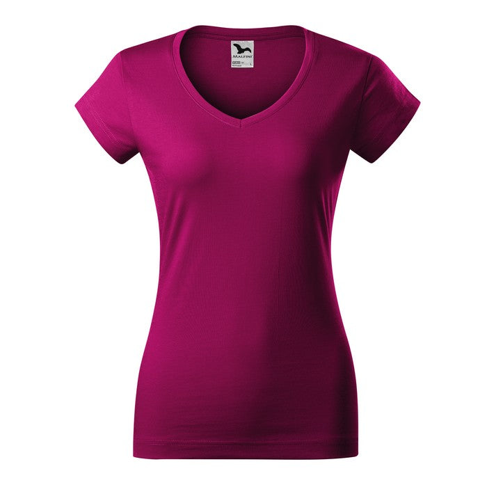 TRICOU DAMA Malfini Fit V-neck 162