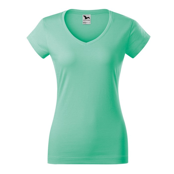 TRICOU DAMA Malfini Fit V-neck 162