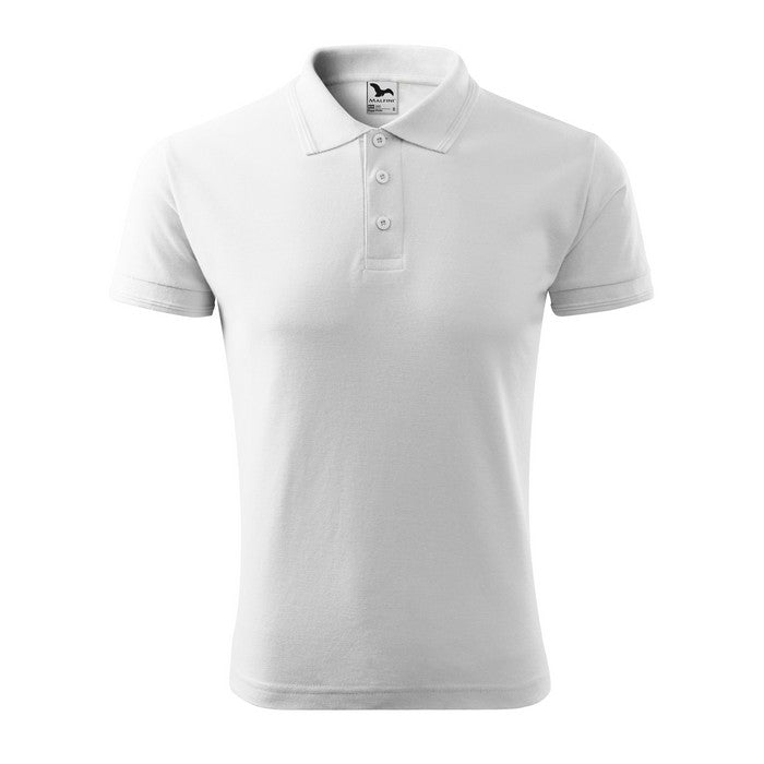 TRICOU POLO BARBATESC Malfini Pique 203, Promo Back to School, imprimat policormie ecuson fata inclus in pret*