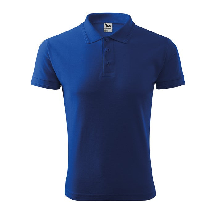 TRICOU POLO BARBATESC Malfini Pique 203, Promo Back to School, imprimat policormie ecuson fata inclus in pret*