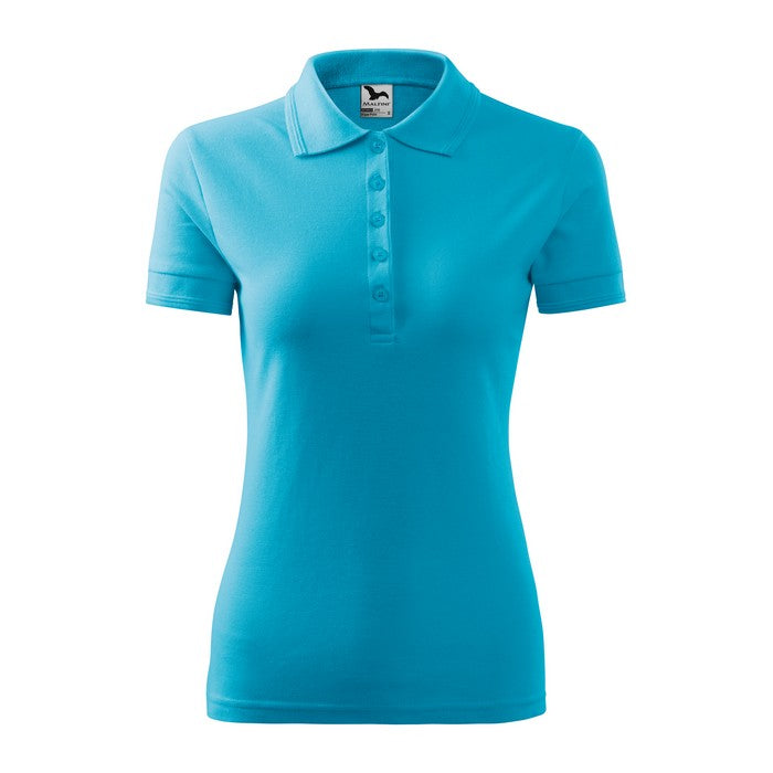 TRICOU POLO DAMA Malfini Pique 210, Promo Back to School, imprimat policormie ecuson fata inclus in pret*
