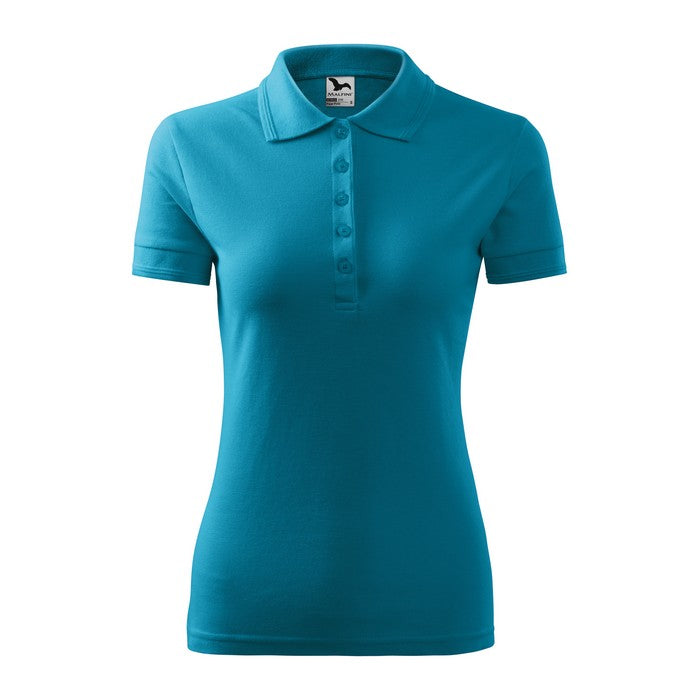 TRICOU POLO DAMA Malfini Pique 210, Promo Back to School, imprimat policormie ecuson fata inclus in pret*