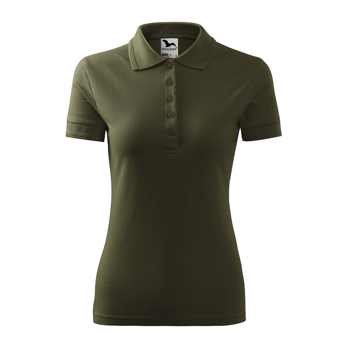 TRICOU POLO DAMA Malfini Pique 210, Promo Back to School, imprimat policormie ecuson fata inclus in pret*