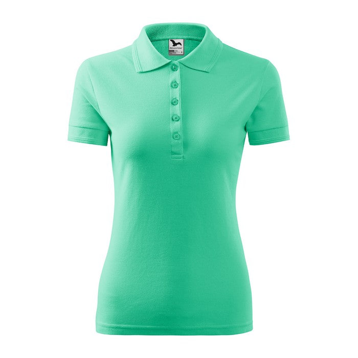 TRICOU POLO DAMA Malfini Pique 210, Promo Back to School, imprimat policormie ecuson fata inclus in pret*