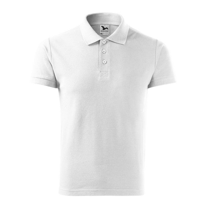 TRICOU POLO BARBATESC Malfini Shirt Cotton 212, Promo Back to School, imprimat policormie ecuson fata inclus in pret*
