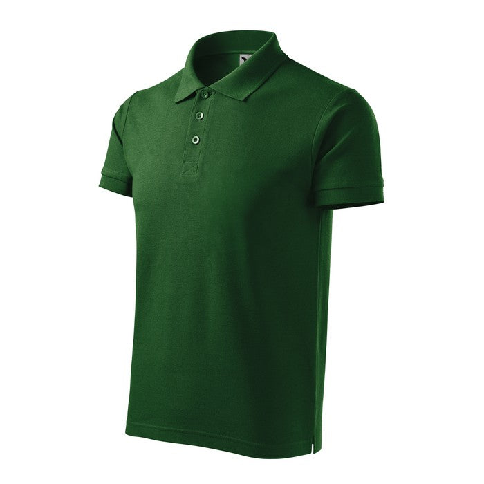 TRICOU POLO BARBATESC Malfini Shirt Cotton 212, Promo Back to School, imprimat policormie ecuson fata inclus in pret*