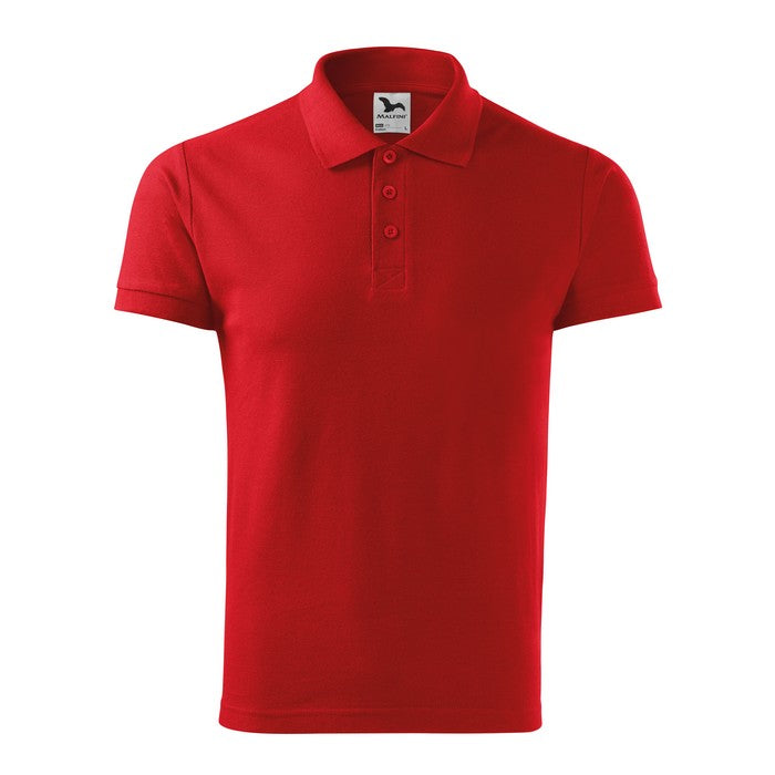 TRICOU POLO BARBATESC Malfini Shirt Cotton 212, Promo Back to School, imprimat policormie ecuson fata inclus in pret*