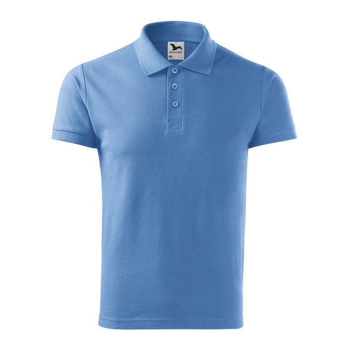 TRICOU POLO BARBATESC Malfini Shirt Cotton 212, Promo Back to School, imprimat policormie ecuson fata inclus in pret*