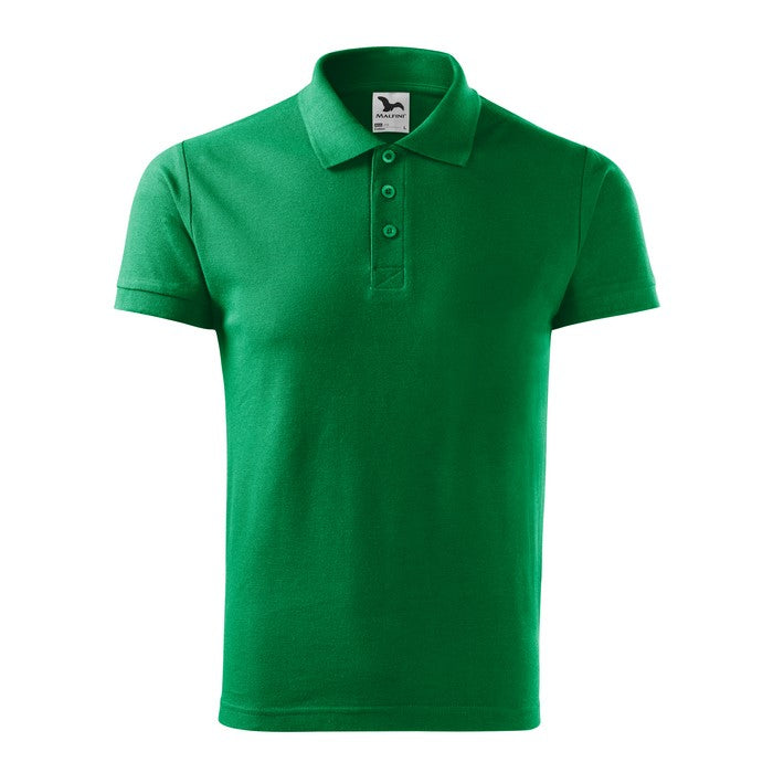 TRICOU POLO BARBATESC Malfini Shirt Cotton 212, Promo Back to School, imprimat policormie ecuson fata inclus in pret*