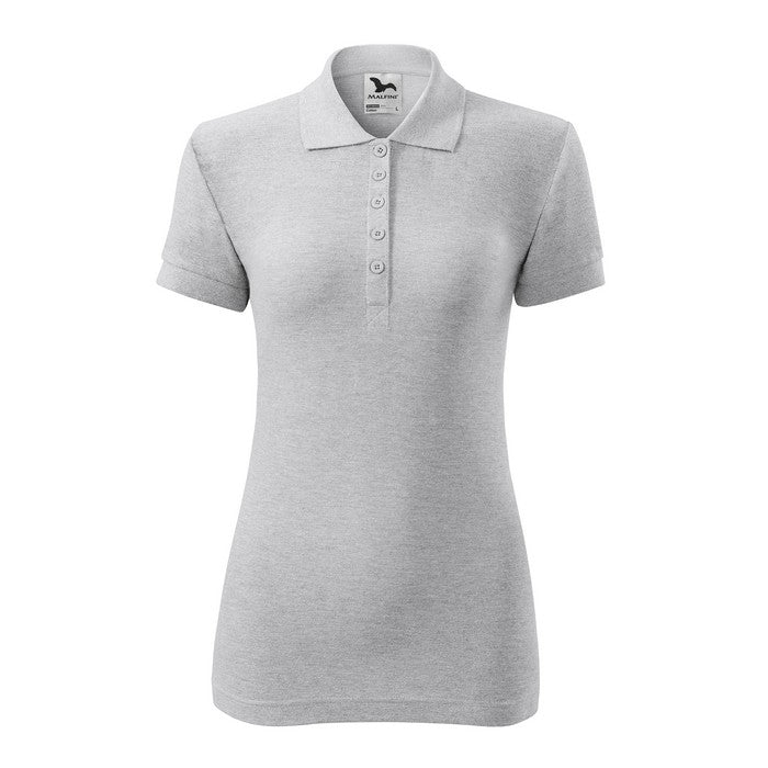 TRICOU POLO DAMA Malfini Shirt Cotton 213, Promo Back to School, imprimat policormie ecuson fata inclus in pret*