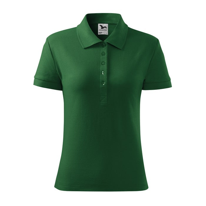 TRICOU POLO DAMA Malfini Shirt Cotton 213, Promo Back to School, imprimat policormie ecuson fata inclus in pret*
