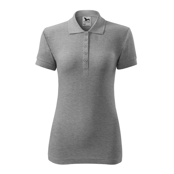 TRICOU POLO DAMA Malfini Shirt Cotton 213, Promo Back to School, imprimat policormie ecuson fata inclus in pret*