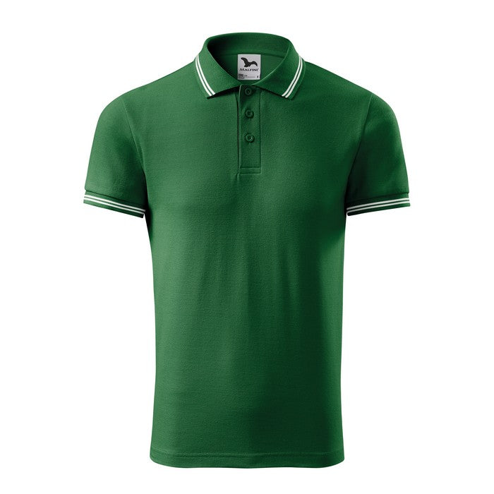 TRICOU POLO BARBATESC Malfini Shirt Urban 219, Promo Back to School, imprimat policormie ecuson fata inclus in pret*