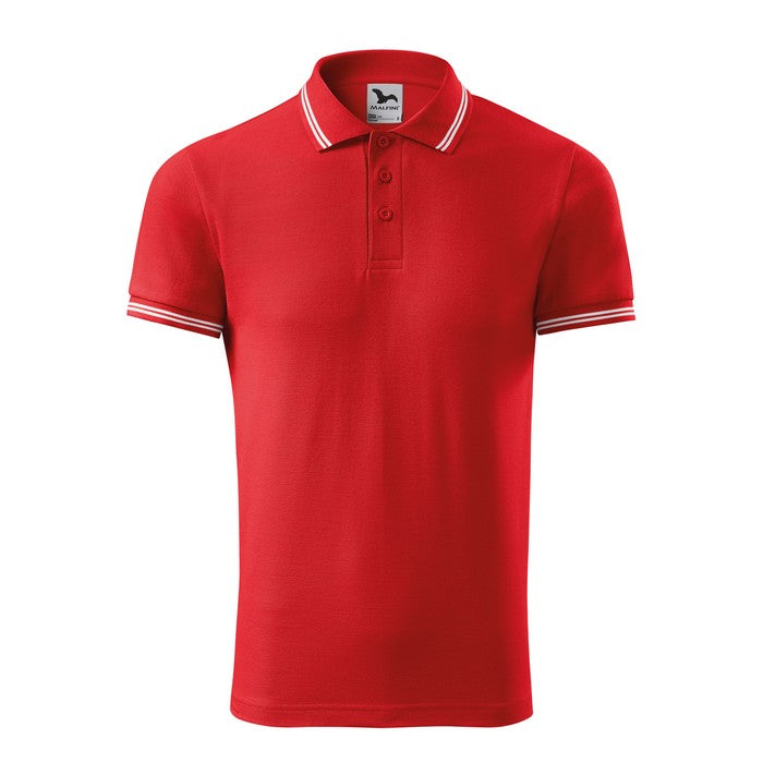 TRICOU POLO BARBATESC Malfini Shirt Urban 219, Promo Back to School, imprimat policormie ecuson fata inclus in pret*