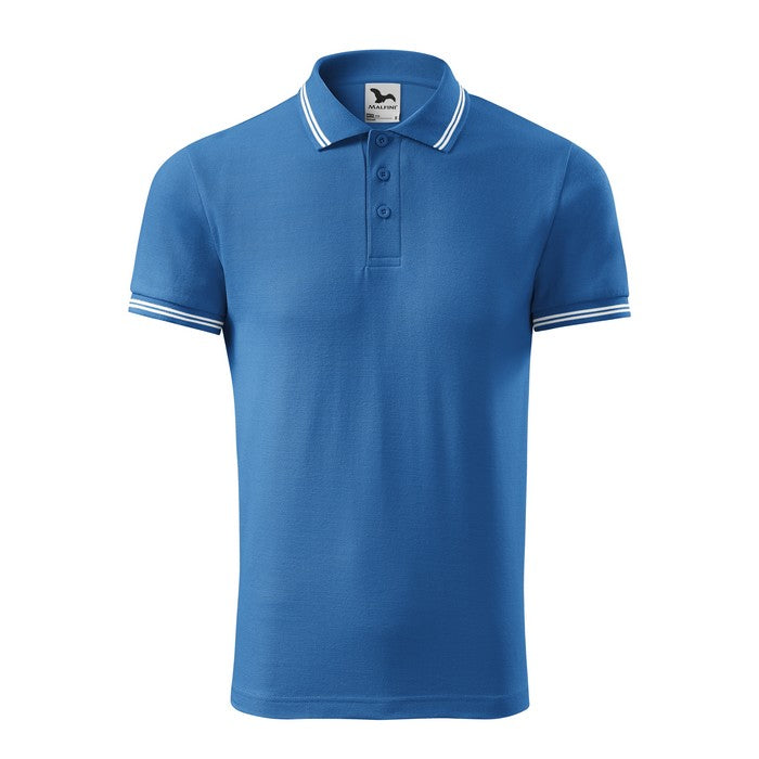 TRICOU POLO BARBATESC Malfini Shirt Urban 219, Promo Back to School, imprimat policormie ecuson fata inclus in pret*