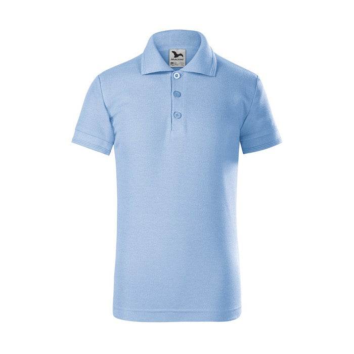 TRICOU POLO COPII Malfini Pique 222, Promo Back to School, imprimat policormie ecuson fata inclus in pret*