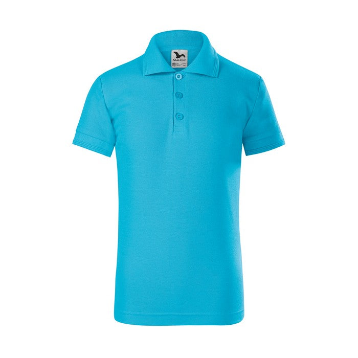 TRICOU POLO COPII Malfini Pique 222, Promo Back to School, imprimat policormie ecuson fata inclus in pret*