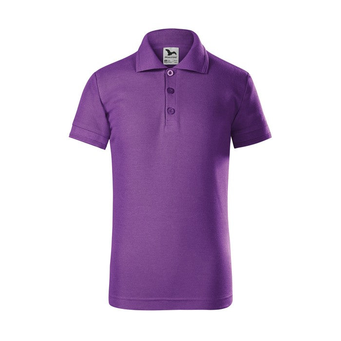 TRICOU POLO COPII Malfini Pique 222, Promo Back to School, imprimat policormie ecuson fata inclus in pret*