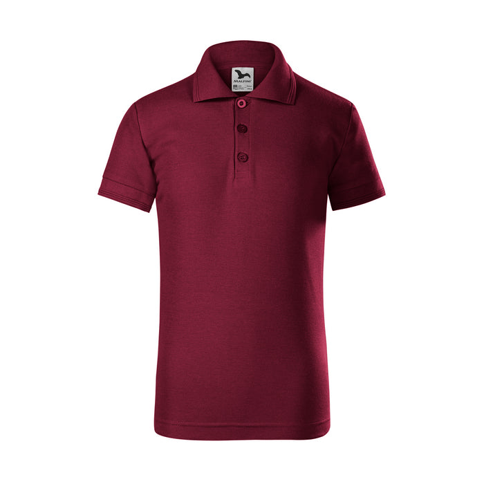 TRICOU POLO COPII Malfini Pique 222, Promo Back to School, imprimat policormie ecuson fata inclus in pret*