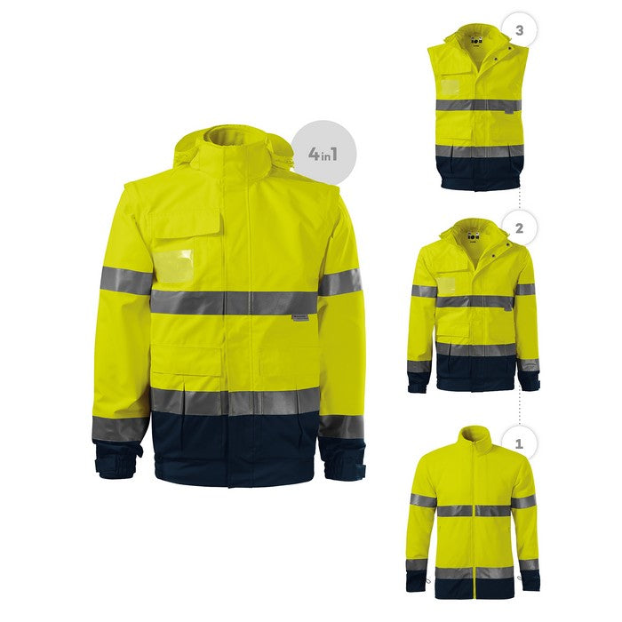 GEACA UNISEX Malfini HV Guard 4 in 1, 5V2