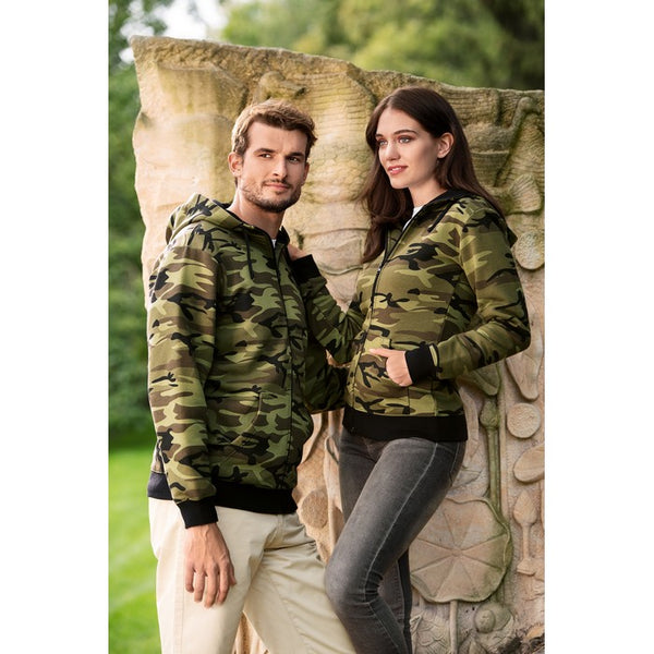 HANORAC DAMA Malfini Camo Zipper C20