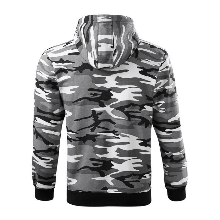 HANORAC BARBATESC Malfini Camo Zipper C19
