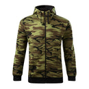 HANORAC BARBATESC Malfini Camo Zipper C19