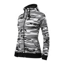 HANORAC DAMA Malfini Camo Zipper C20