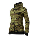 HANORAC DAMA Malfini Camo Zipper C20