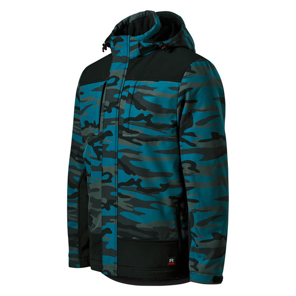 JACHETA DE LUCRU BARBATEASCA Malfini softshell de iarna Vertex Camo W56