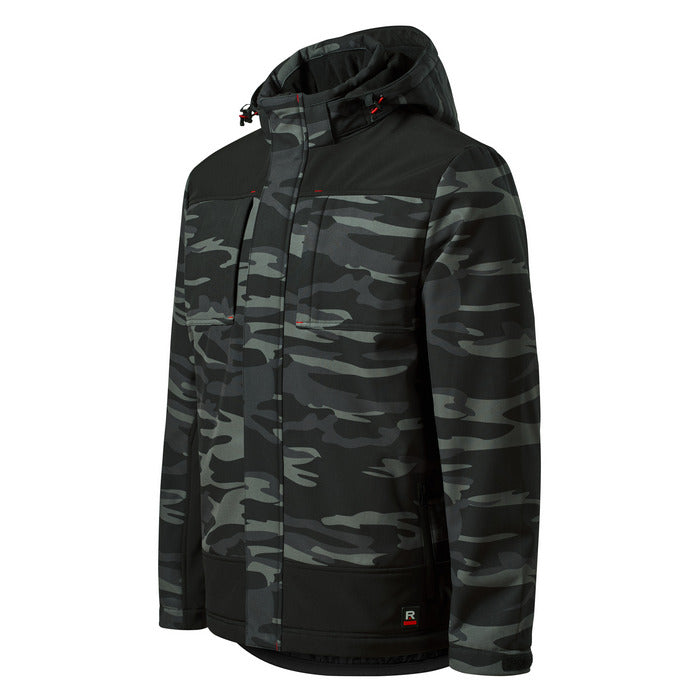 JACHETA DE LUCRU BARBATEASCA Malfini softshell de iarna Vertex Camo W56