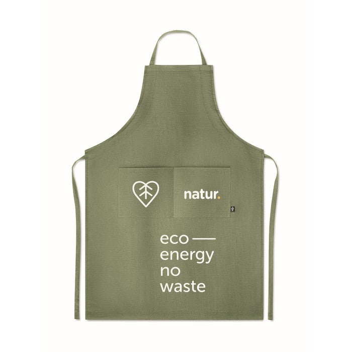 Sort ajustabil din canepa "Naima Apron"