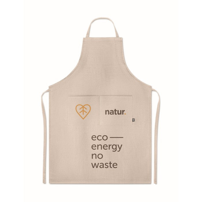 Sort ajustabil din canepa "Naima Apron"