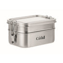 Cutie pranz din inox "Double Chan"