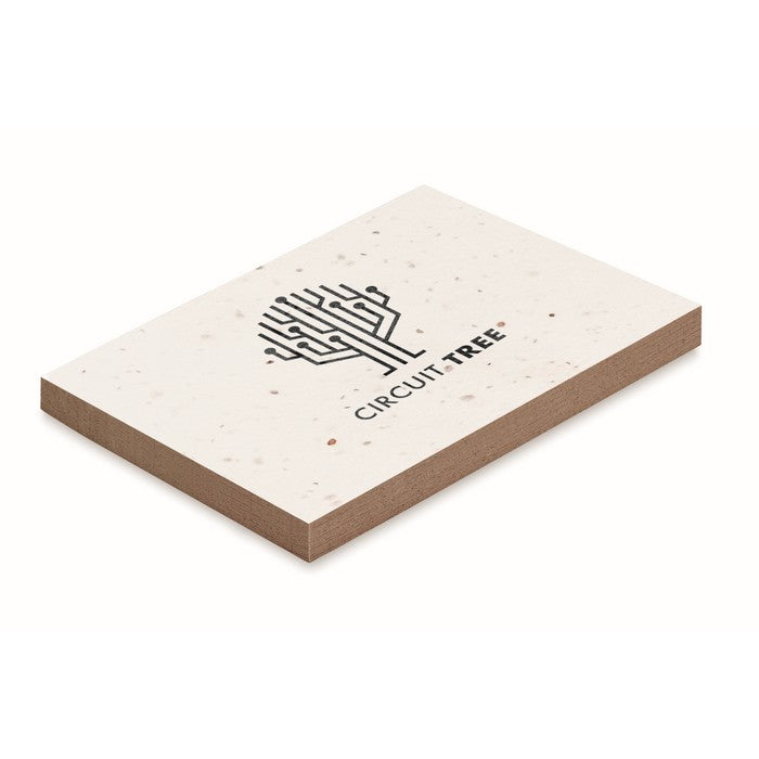 Notes adeziv 10 x 7,2 x 0,6cm cu seminte iarba "Grow Me"