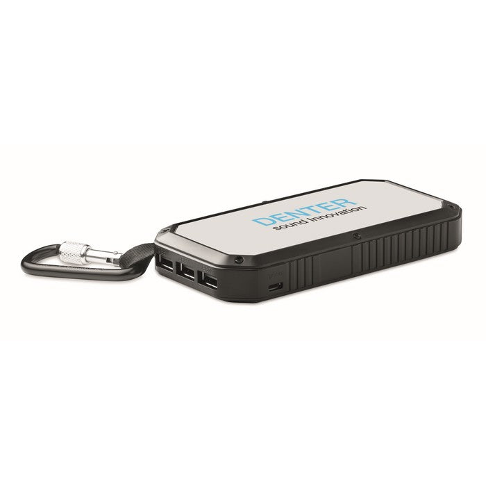 Baterie portabila cu incarcare solara 8000 mAh "Powereight", PROMO*