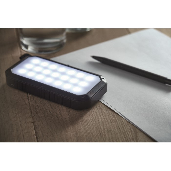 Baterie portabila cu incarcare solara 8000 mAh "Powereight", PROMO*