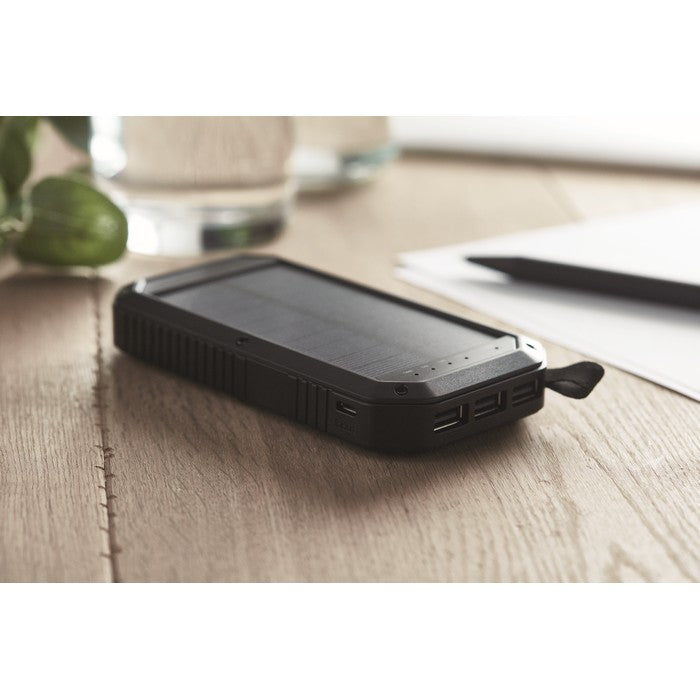 Baterie portabila cu incarcare solara 8000 mAh "Powereight", PROMO*