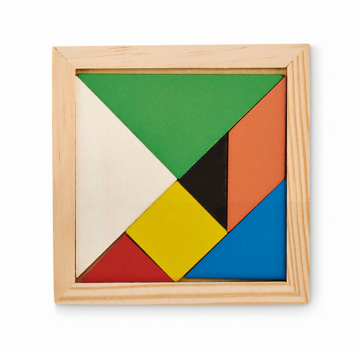 Puzzle din lemn "Tangram"