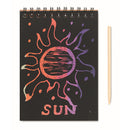 Blocnotes A6 100 x 140 mm de hartie razuibil "Black"