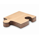 Set puzzle 4 suporturi pahare coaster "Lepy"